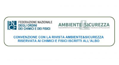 Convenzione Ambiente & Sicurezza e Osservatorio FNCF